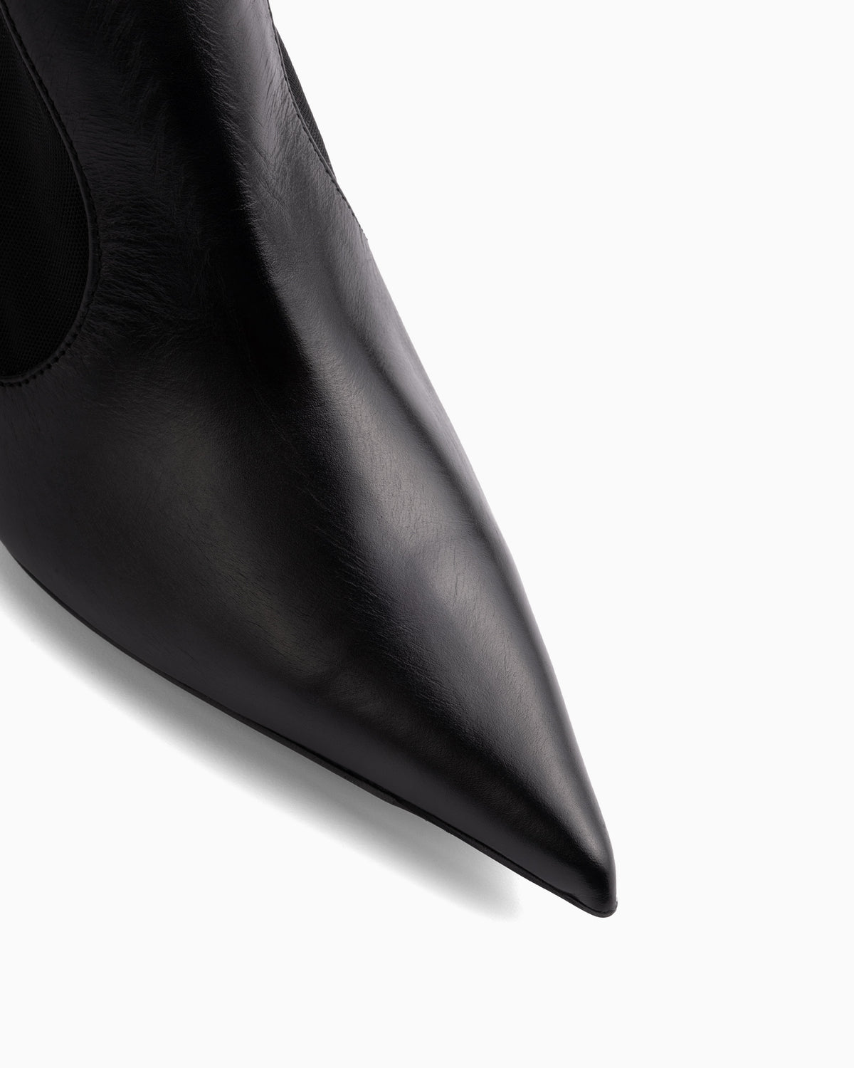 Anna Boot 95 Black Leather - HOUSE OF ATANA