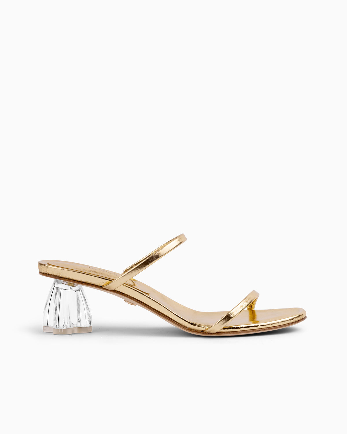 Fiorellini Glass Mule Oro - HOUSE OF ATANA