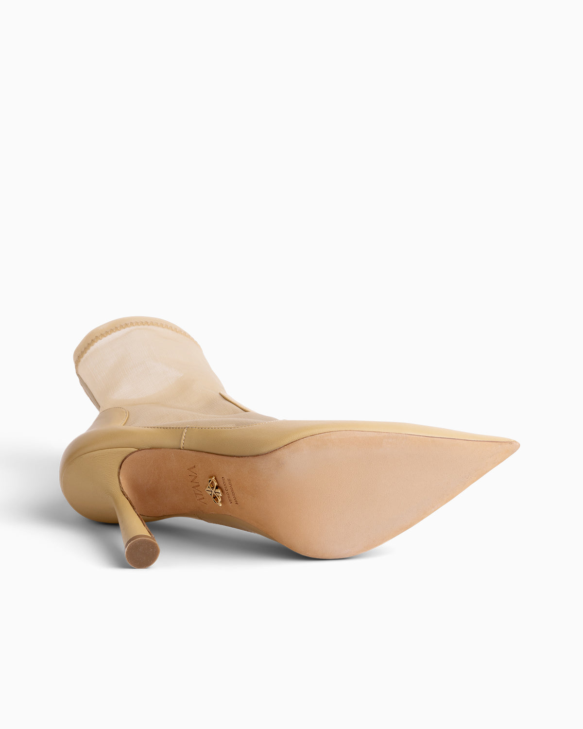 Anna Boot 95 Wheat Leather - HOUSE OF ATANA