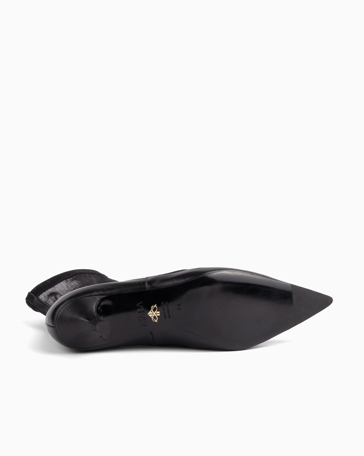Anna Boot 45 Black Leather - HOUSE OF ATANA
