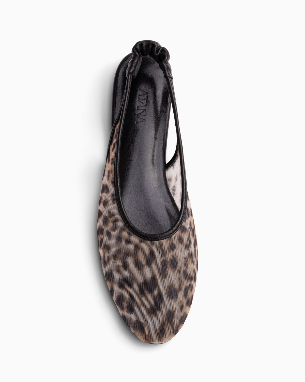 Mesh Ballerina Sling Leopard - HOUSE OF ATANA