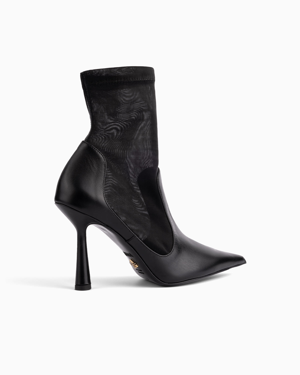 Anna Boot 95 Black Leather - HOUSE OF ATANA