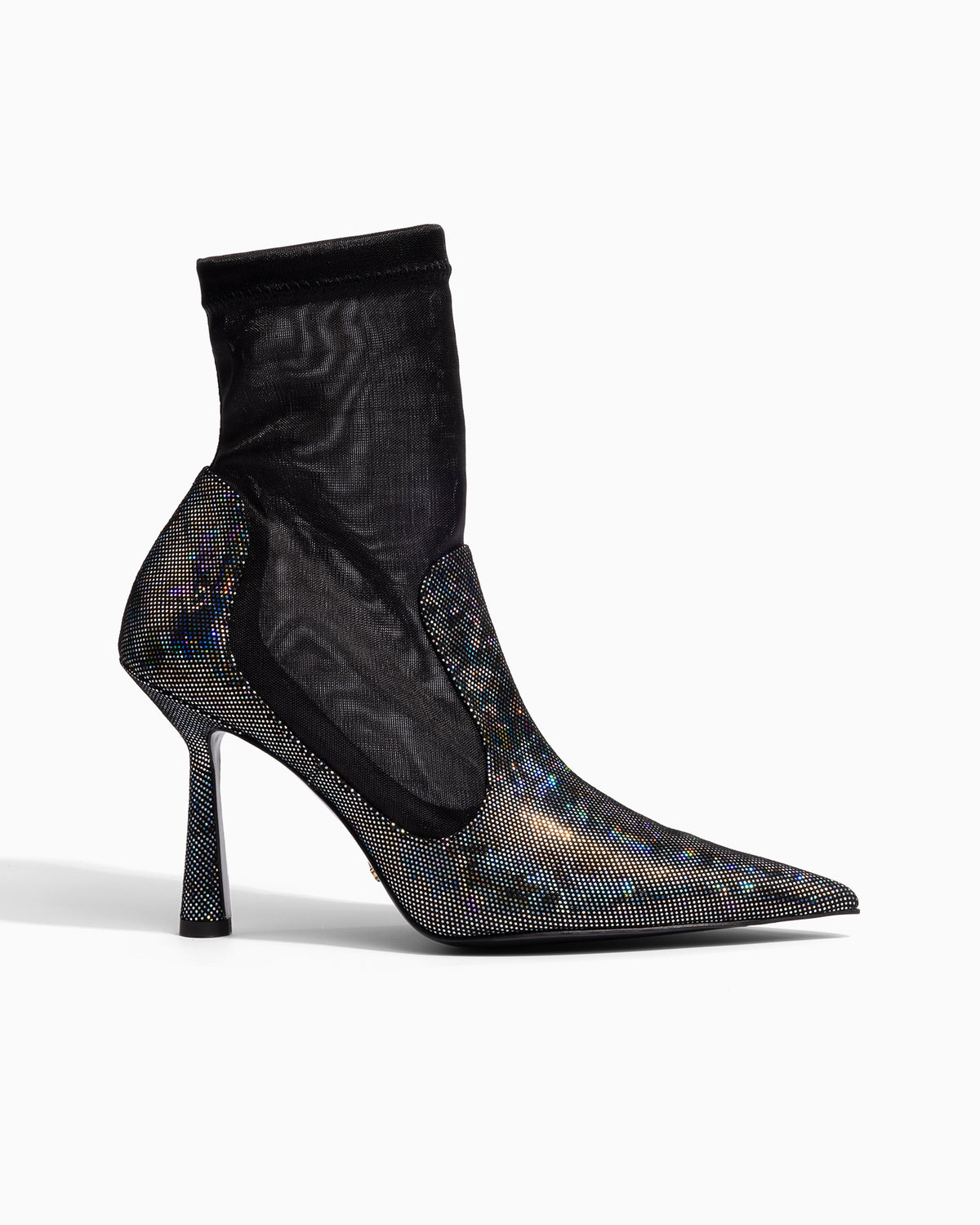 Anna Boot 95 Disco Suede Black - HOUSE OF ATANA