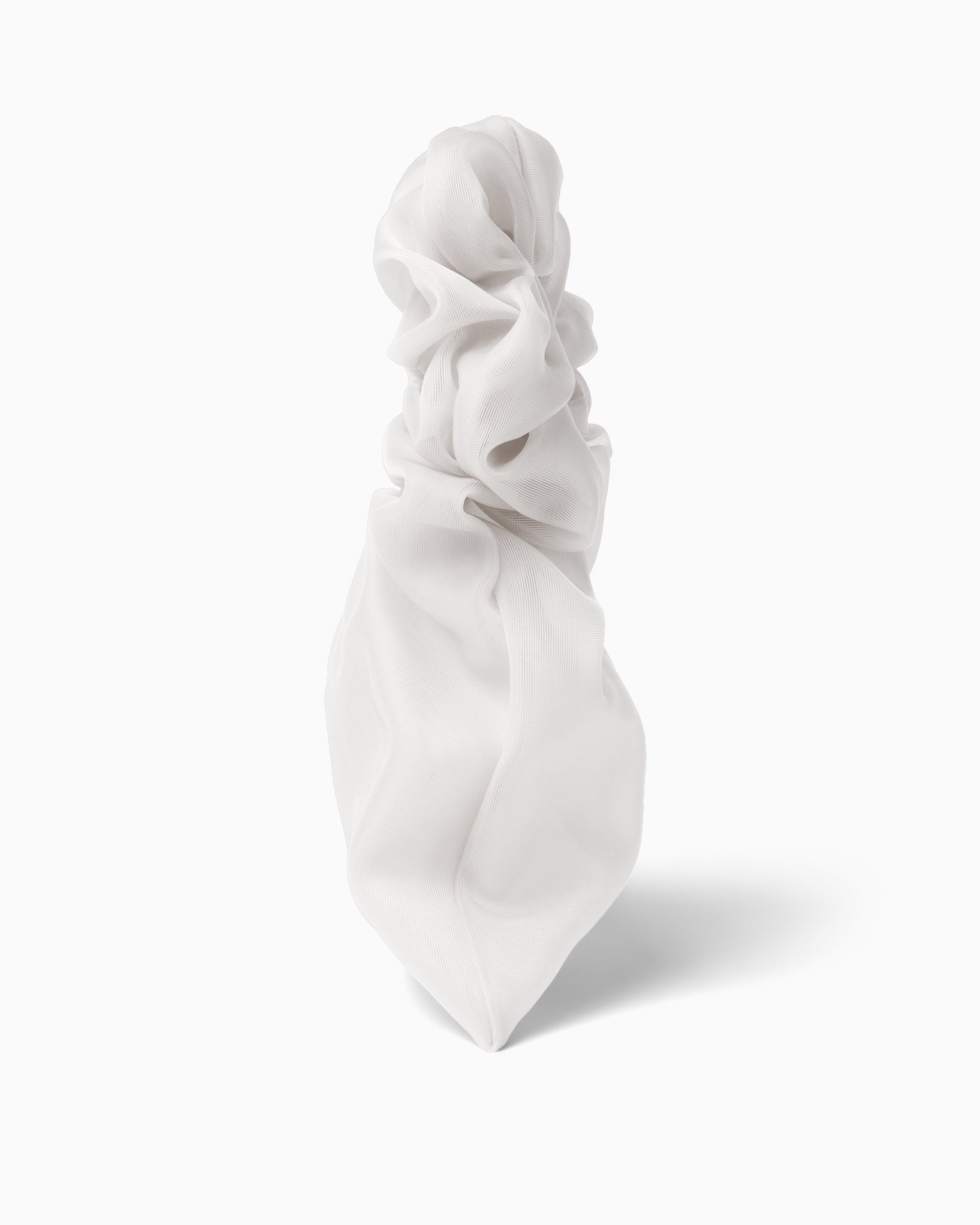 HOUSE OF ATANA Mini Rouche Bag White