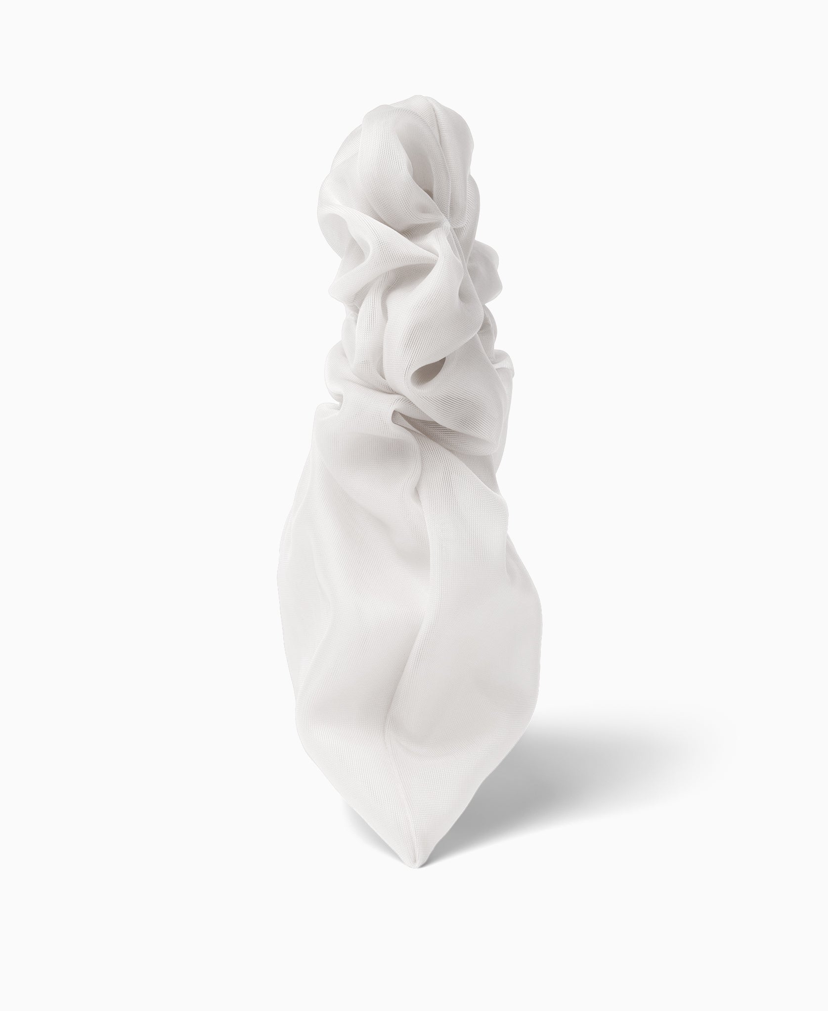 HOUSE OF ATANA Mini Rouche Bag White