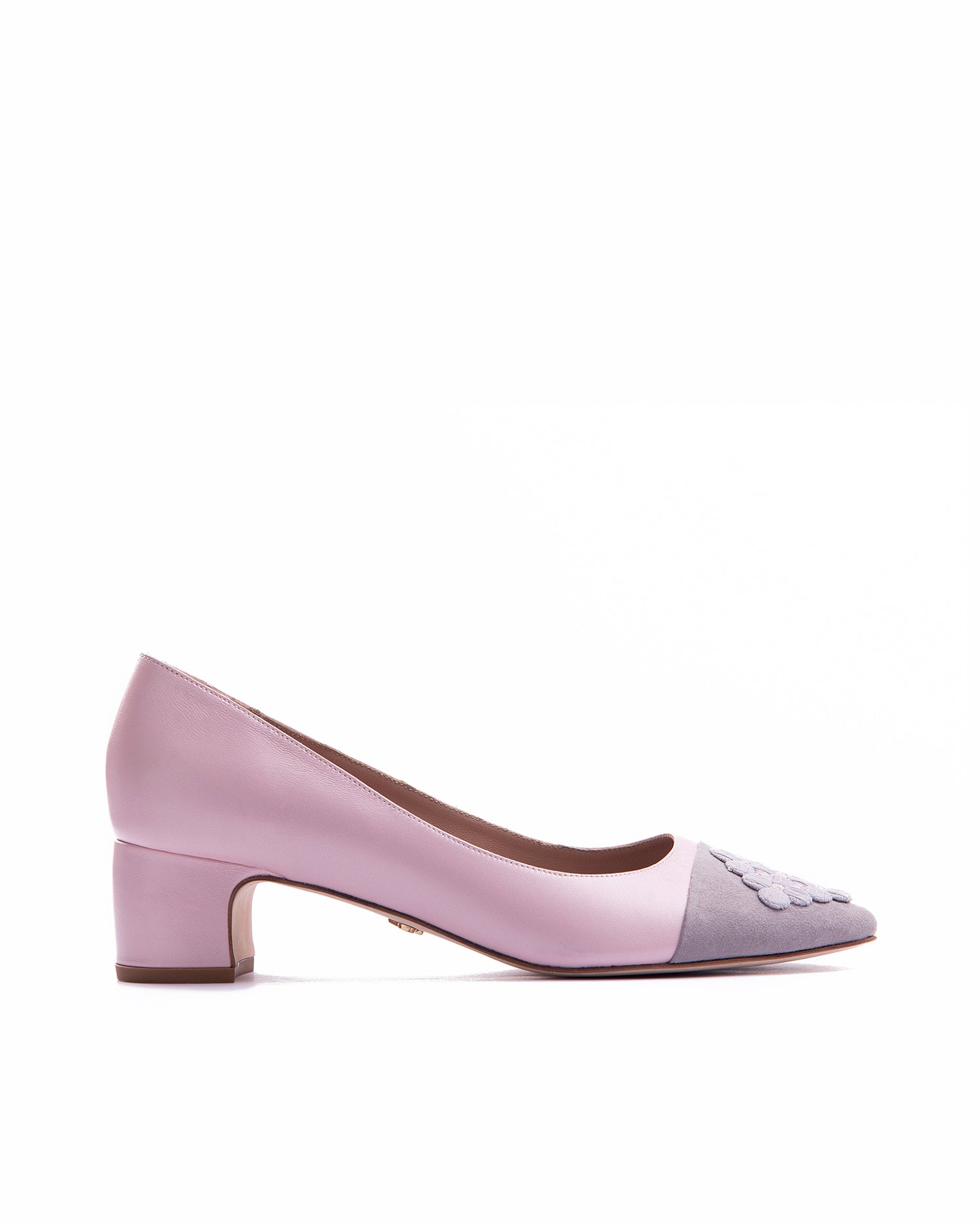 Fiorellini Brooch Pump 45 Lavender Blush - HOUSE OF ATANA
