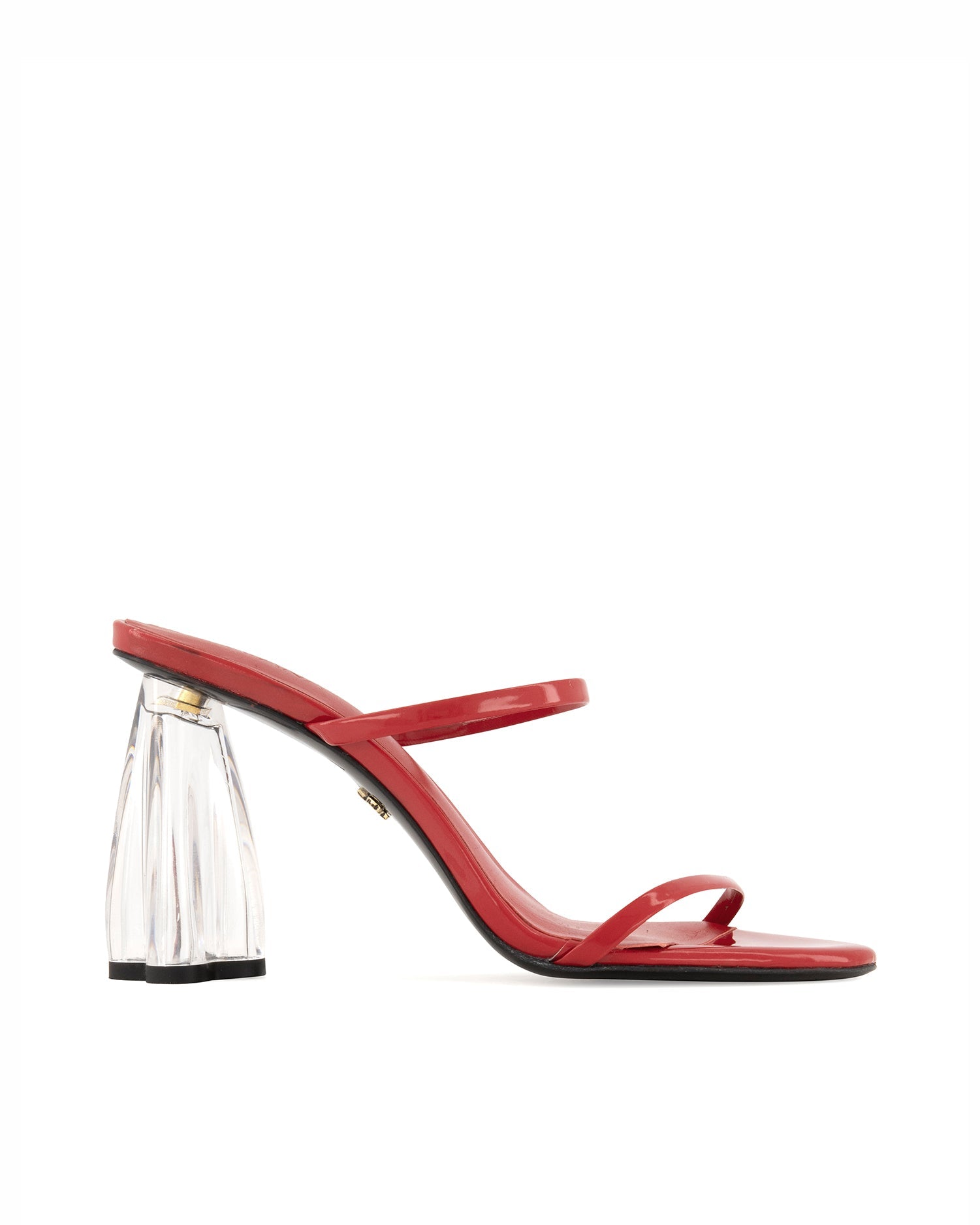Fiorellini Glass Heel 95 Red Patent - HOUSE OF ATANA