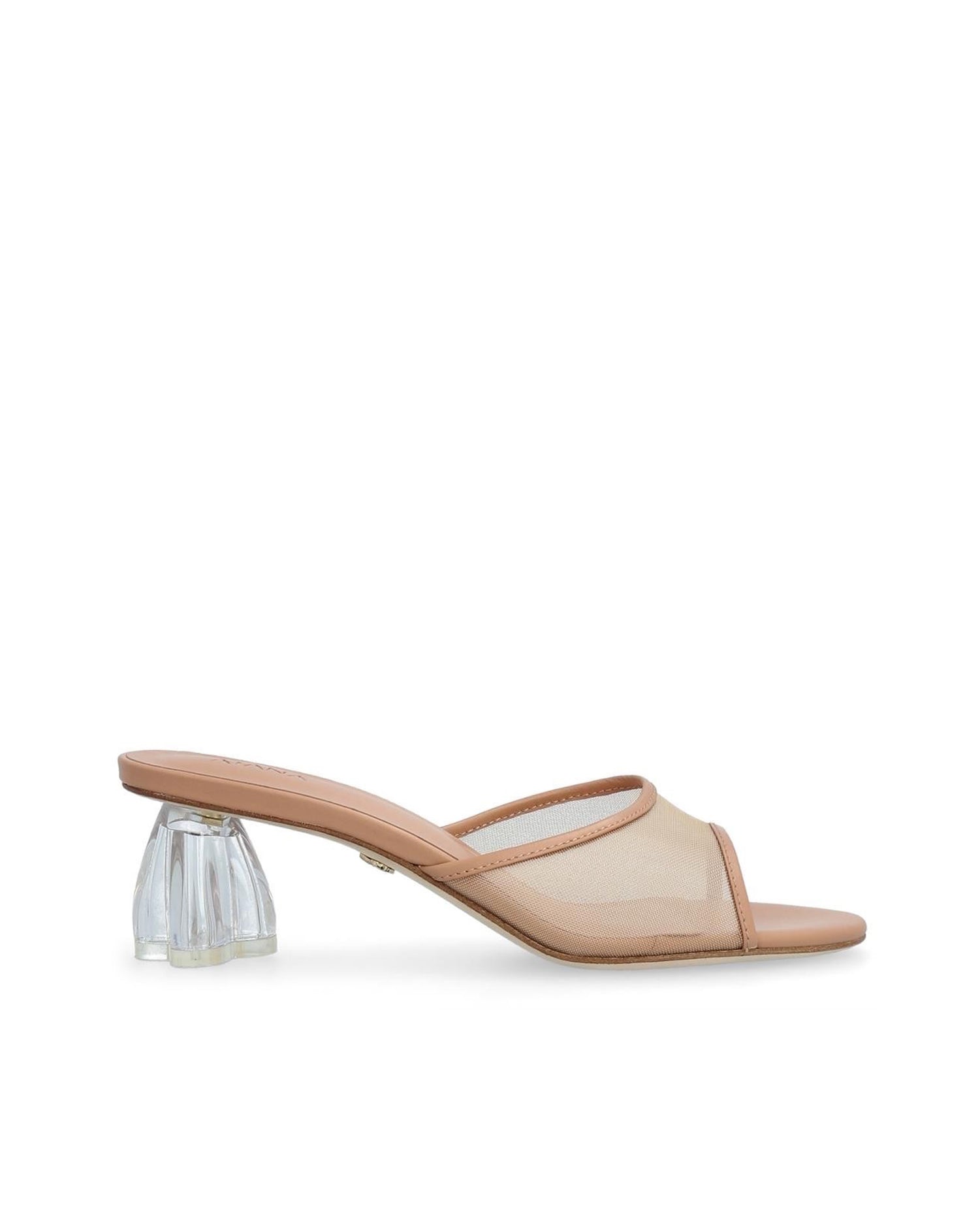 Fiorellini Glass Mule 50 Tan - HOUSE OF ATANA