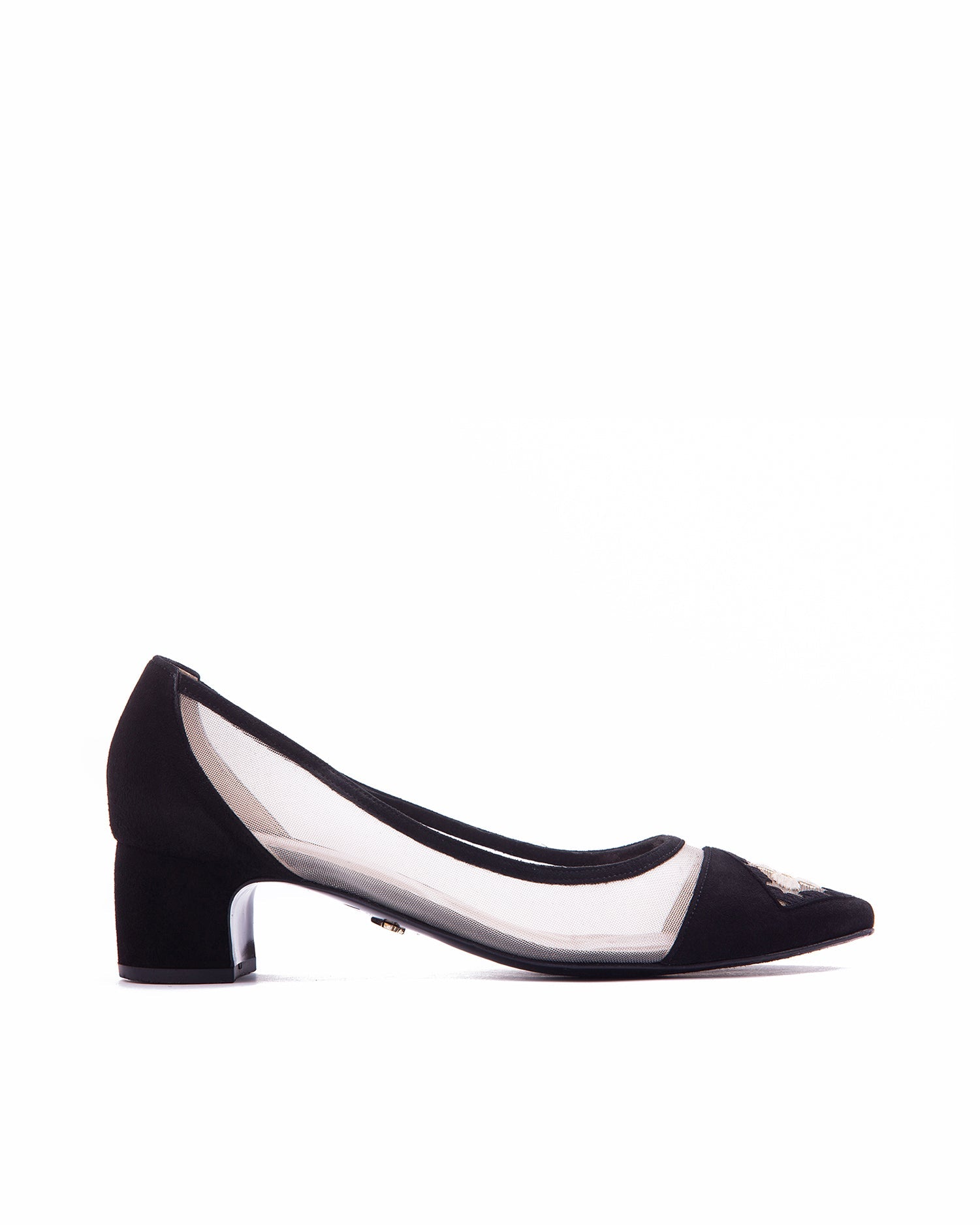 Fiorellini Pump Mesh 45 Black - HOUSE OF ATANA