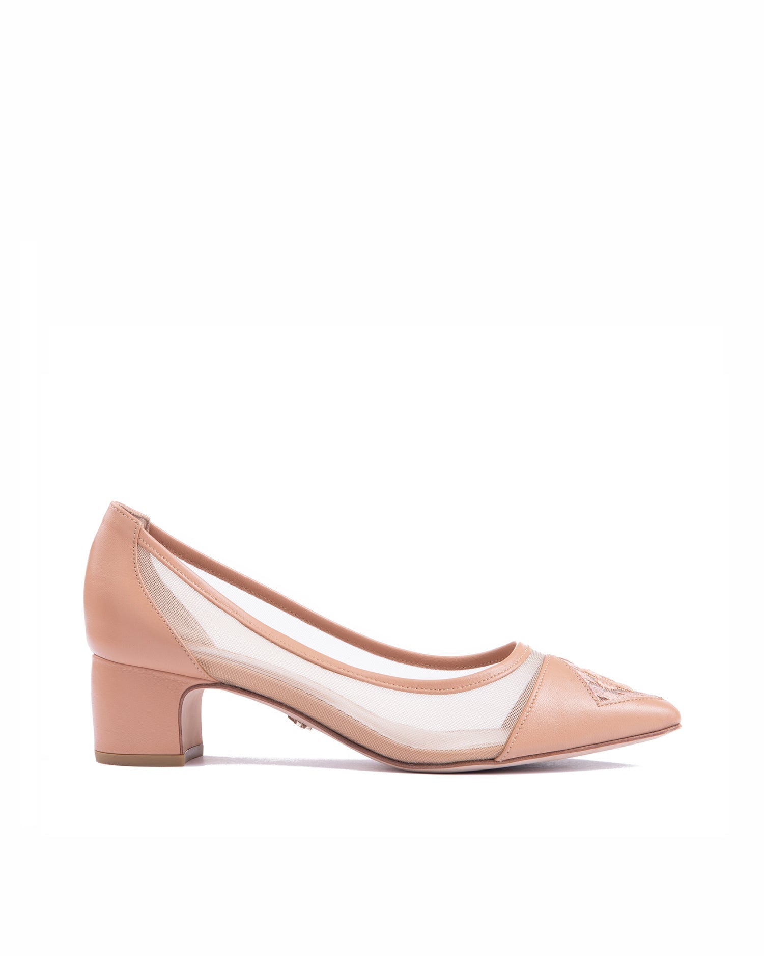 Fiorellini Pump Mesh 45 Tan - HOUSE OF ATANA