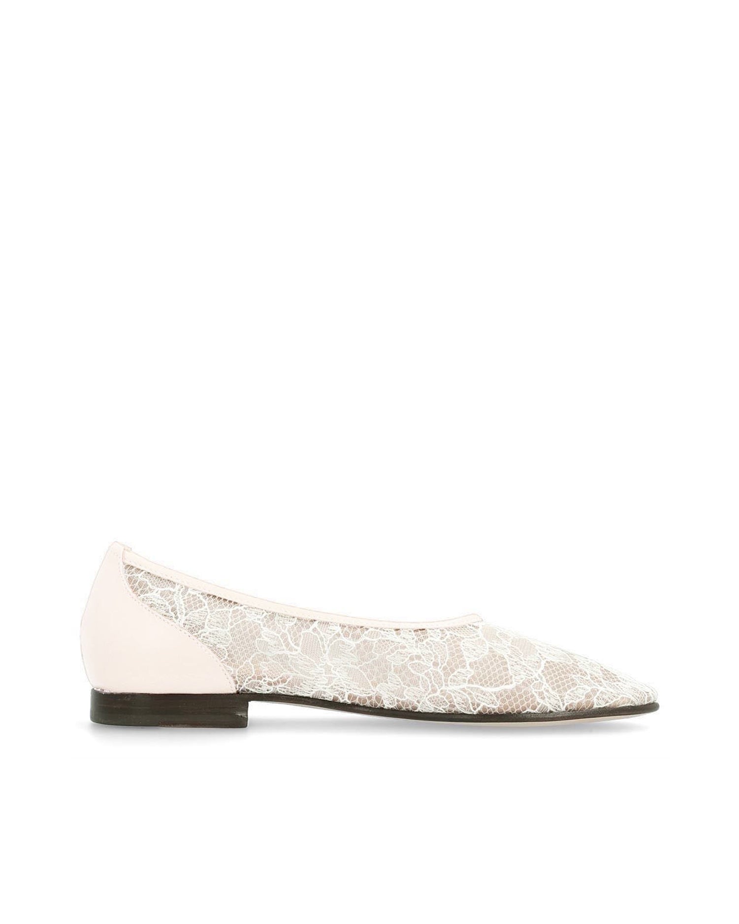 Mesh Ballerina Lace Embroidery White - HOUSE OF ATANA