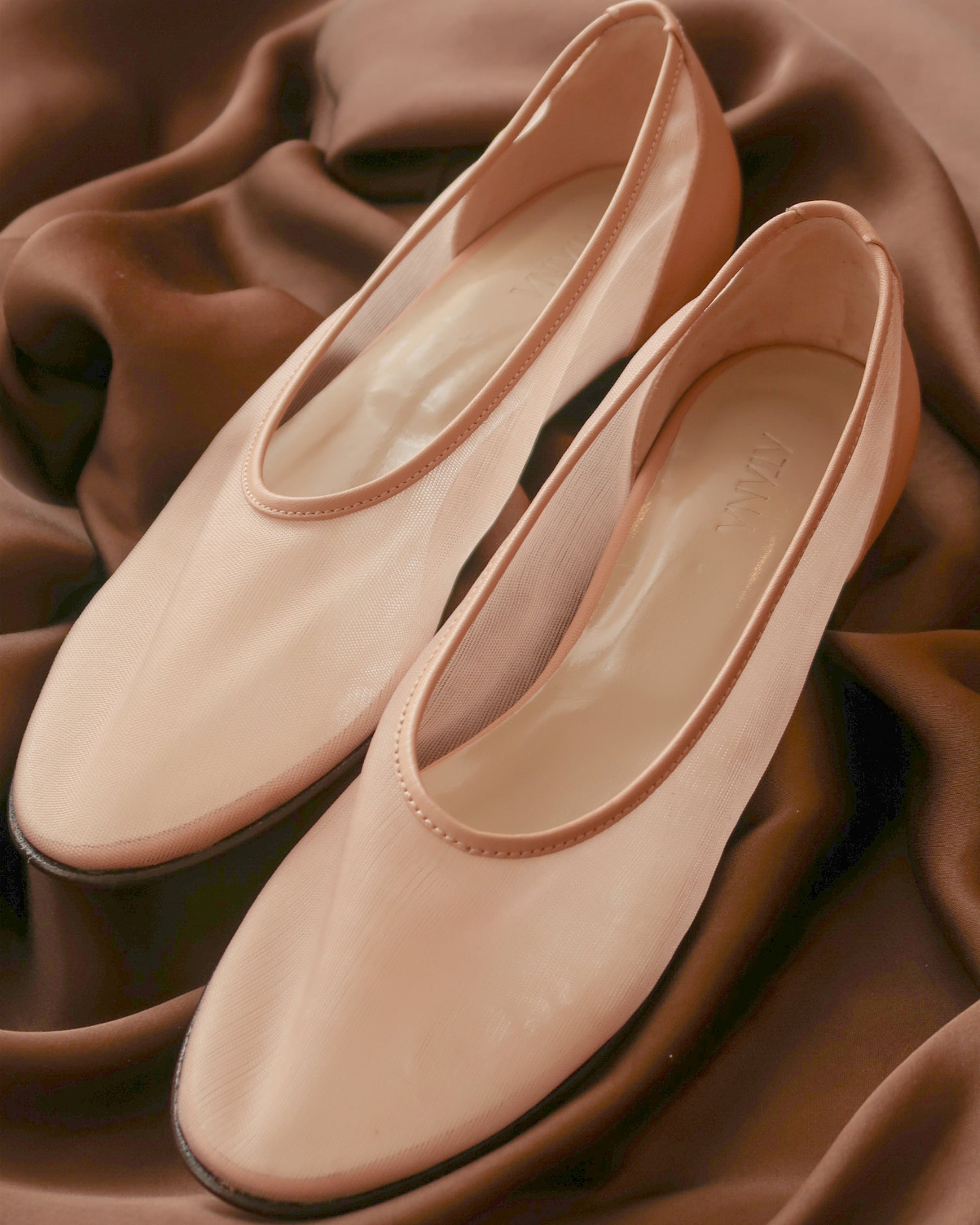 Mesh Ballerina Tan - HOUSE OF ATANA