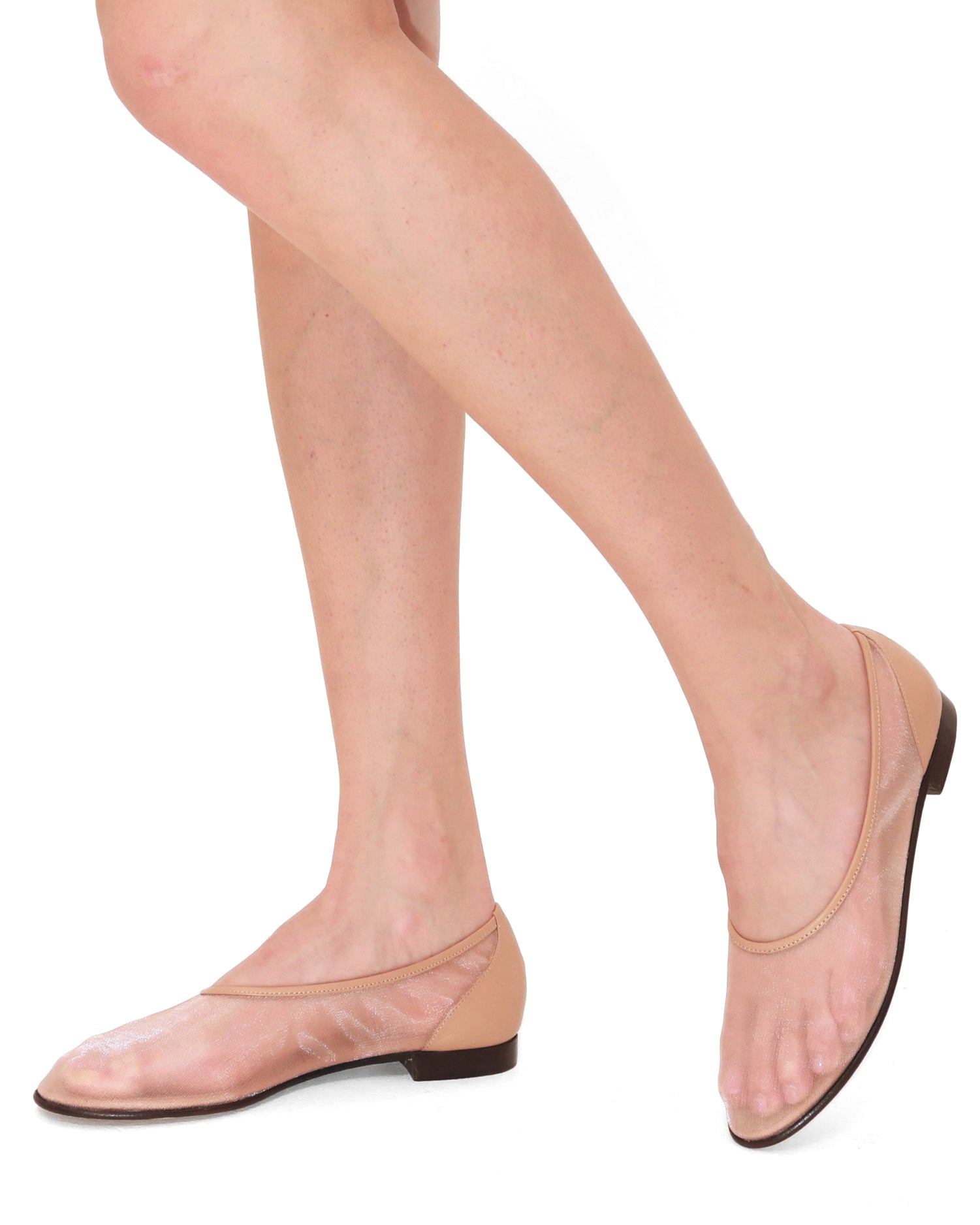 Mesh Ballerina Tan - HOUSE OF ATANA
