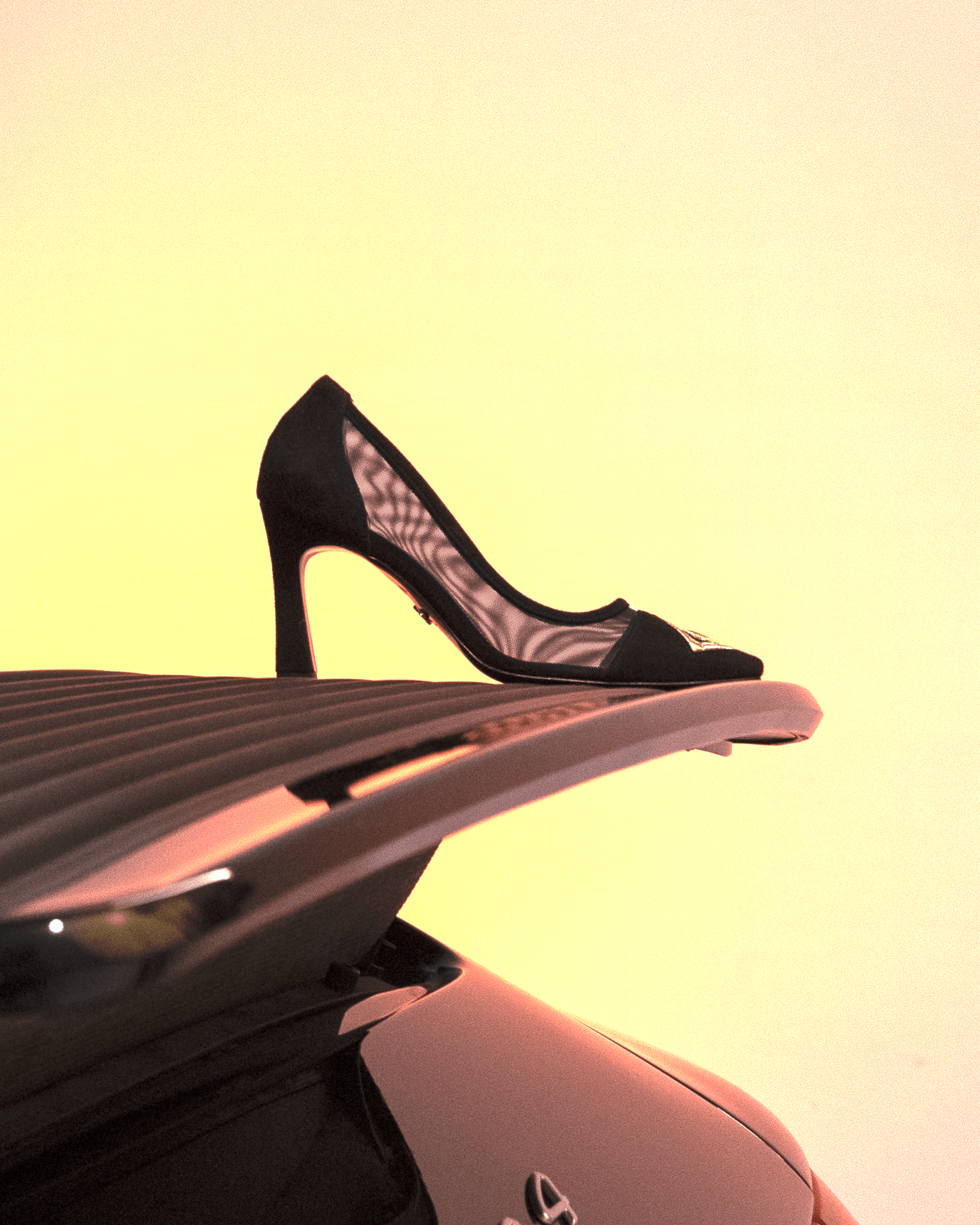 Diamond Pump Mesh 85 Black - HOUSE OF ATANA