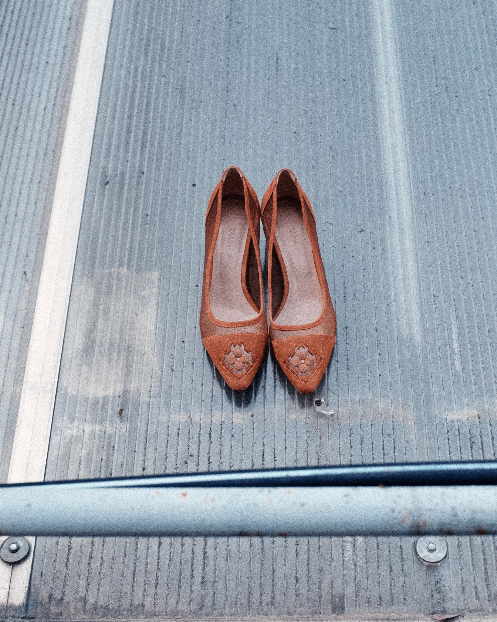 Fiorellini Pump Mesh 45 Sienna - HOUSE OF ATANA