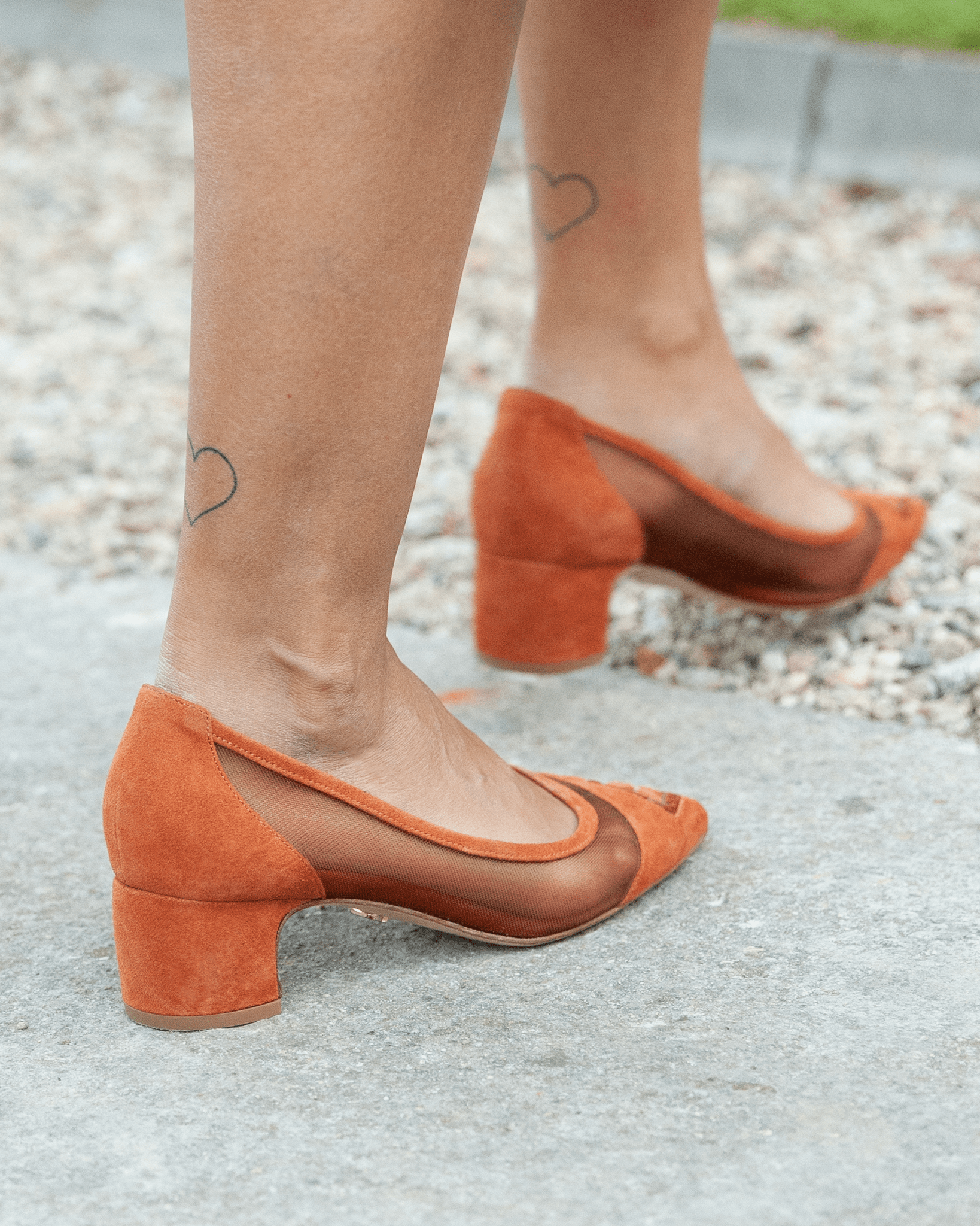 Fiorellini Pump Mesh 45 Sienna - HOUSE OF ATANA