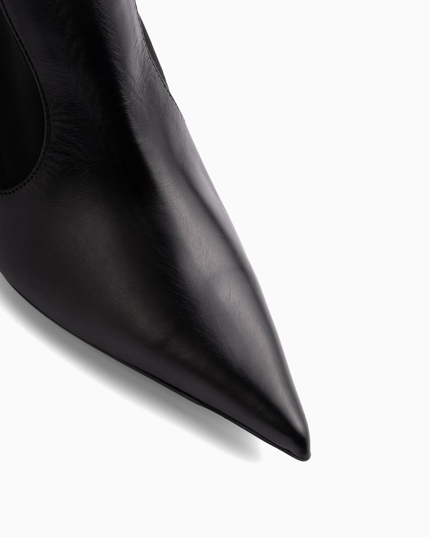 Anna Boot 95 Black Leather - HOUSE OF ATANA