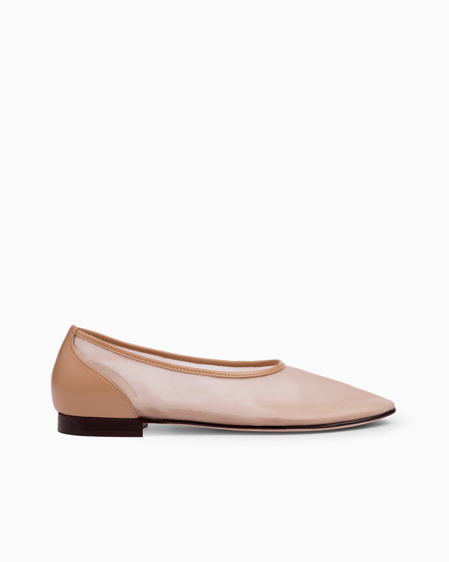Mesh Ballerina Tan - HOUSE OF ATANA