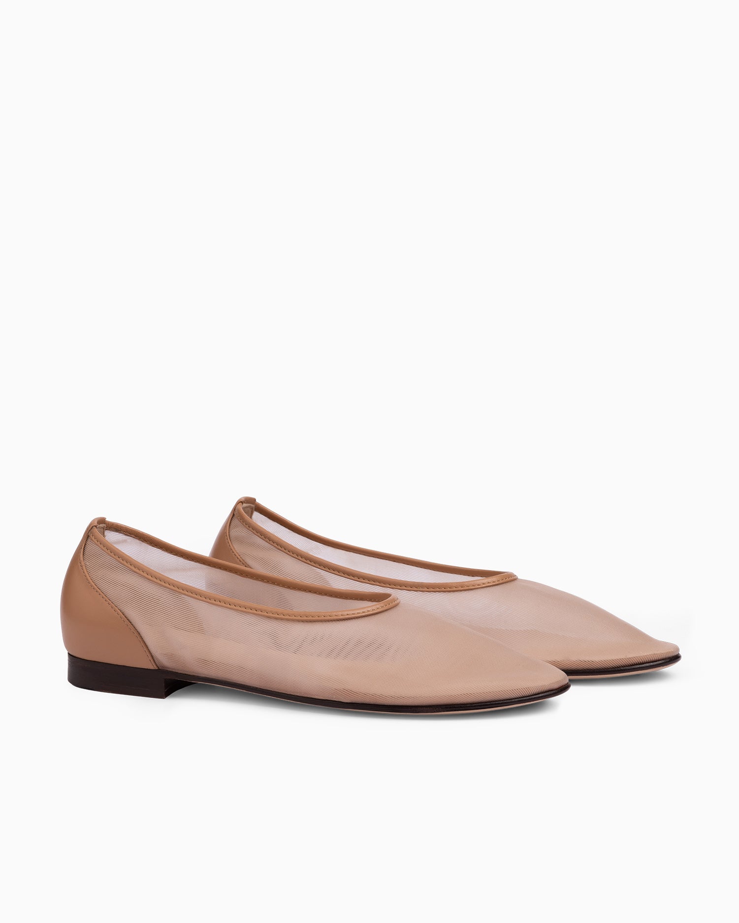Mesh Ballerina Tan - HOUSE OF ATANA