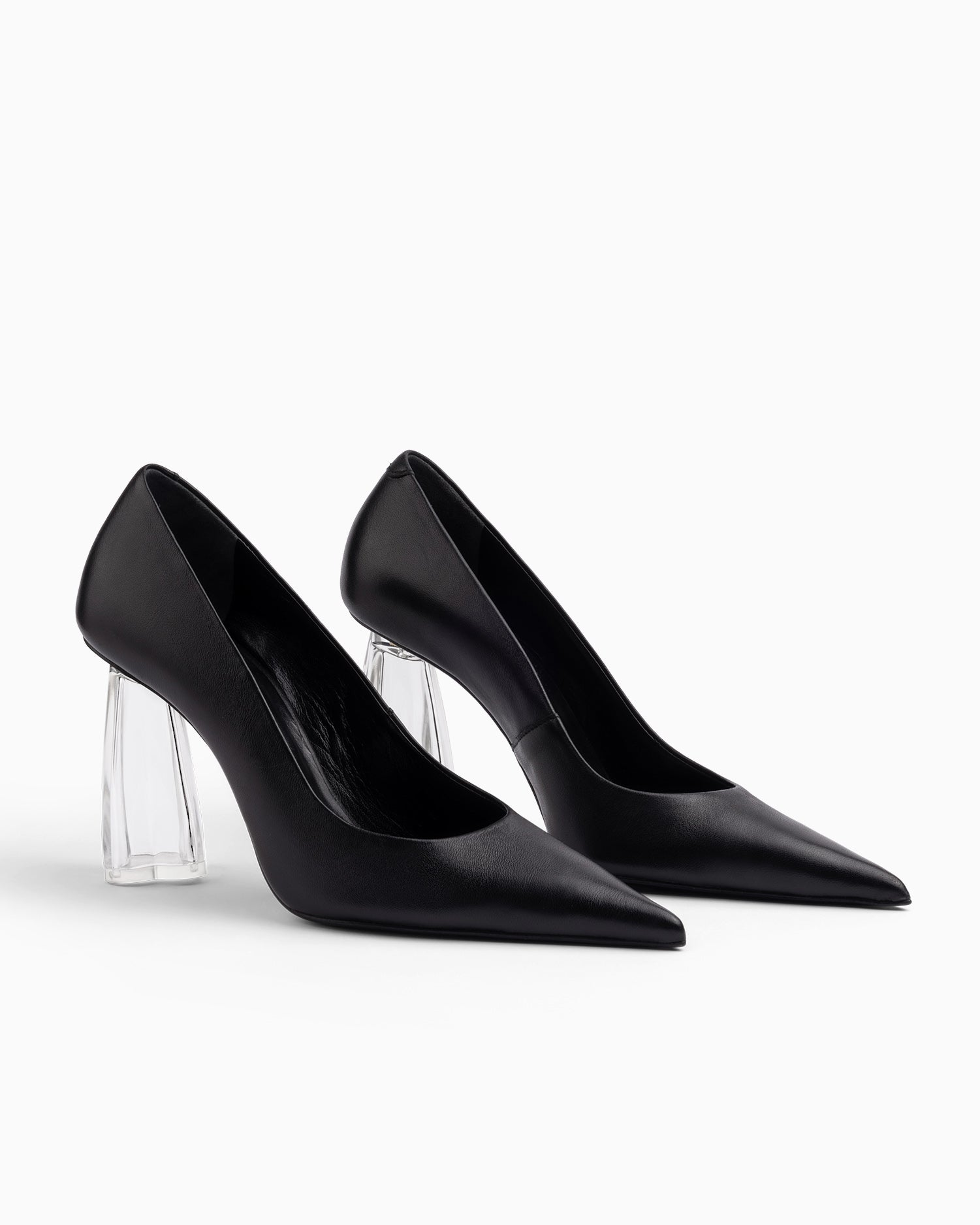 Fiorellini Glass Pump 90 Black - HOUSE OF ATANA