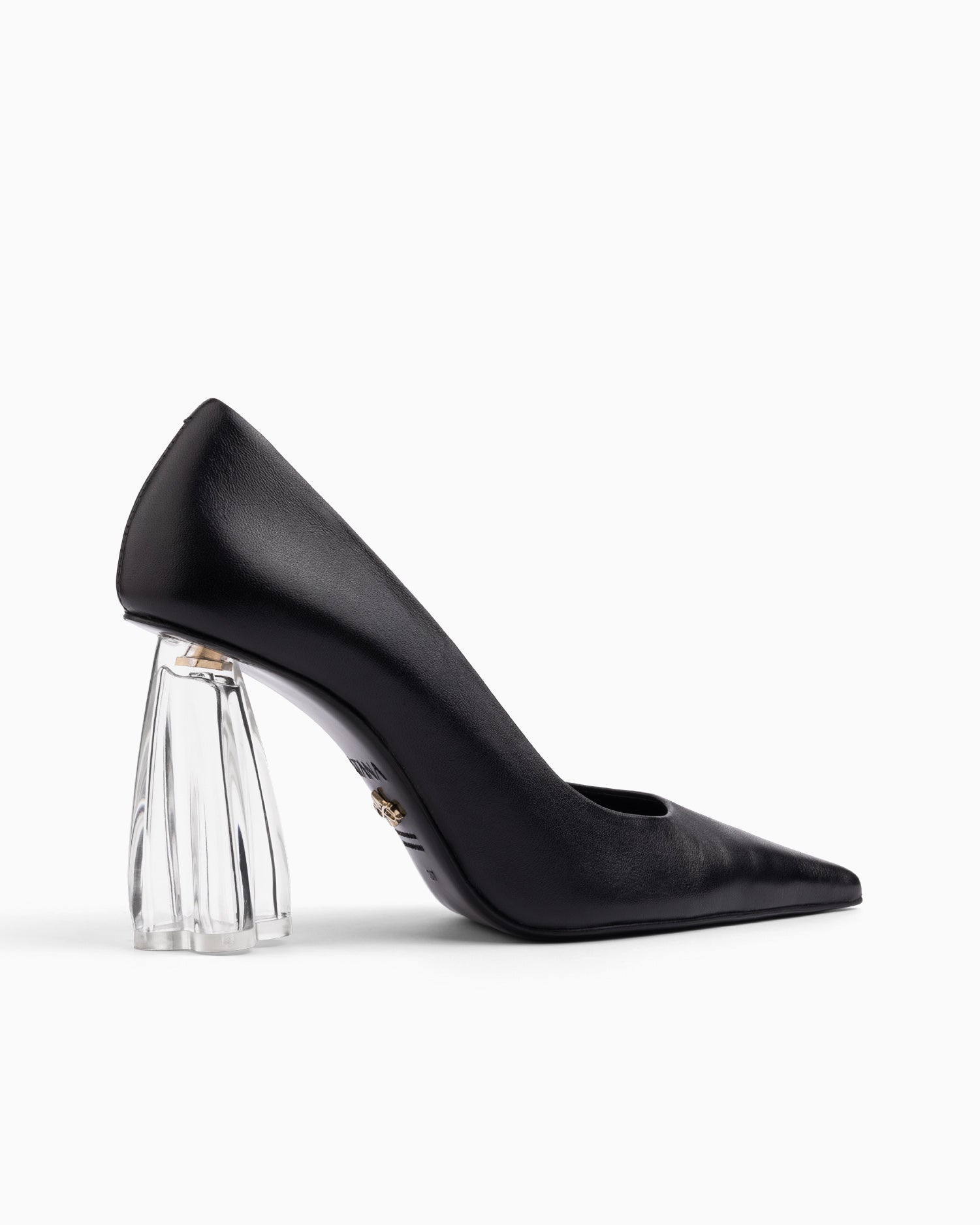 Fiorellini Glass Pump 90 Black - HOUSE OF ATANA