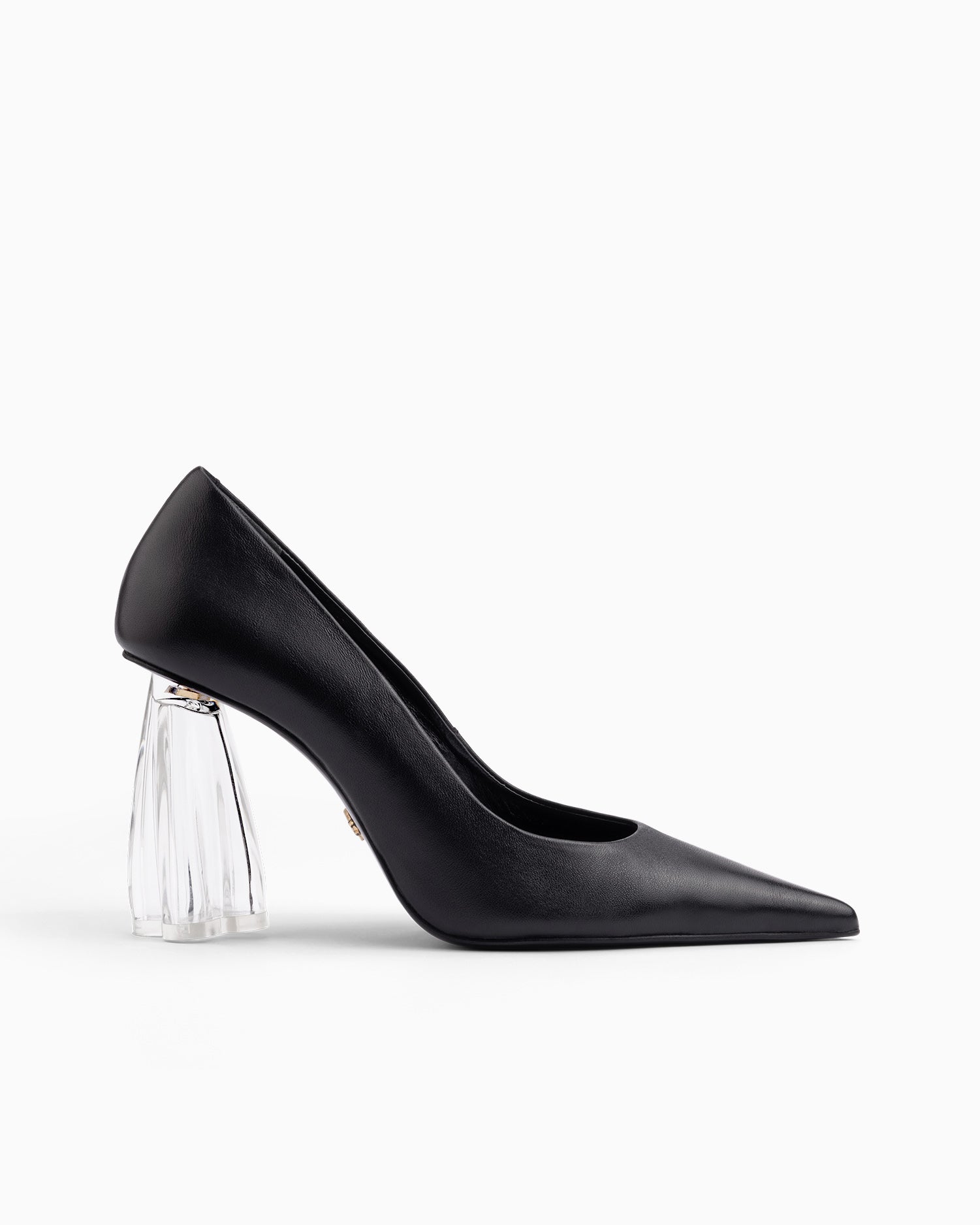 Fiorellini Glass Pump 90 Black - HOUSE OF ATANA