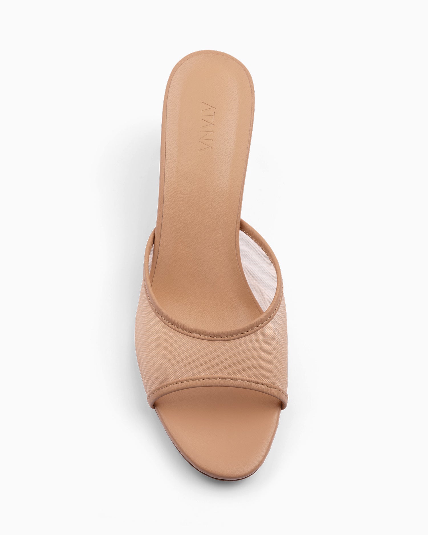 Fiorellini Glass Mule 50 Tan - HOUSE OF ATANA