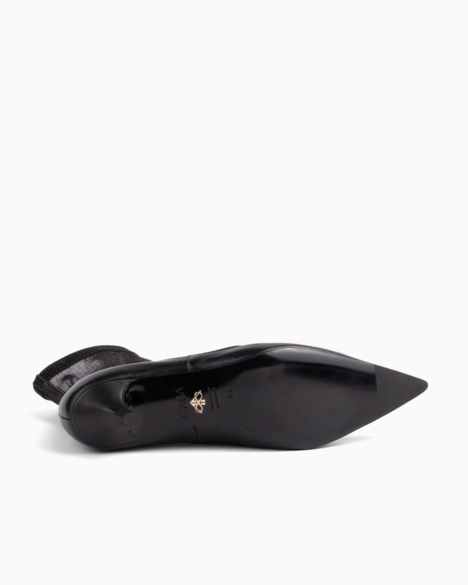 Anna Boot 45 Black Leather - HOUSE OF ATANA