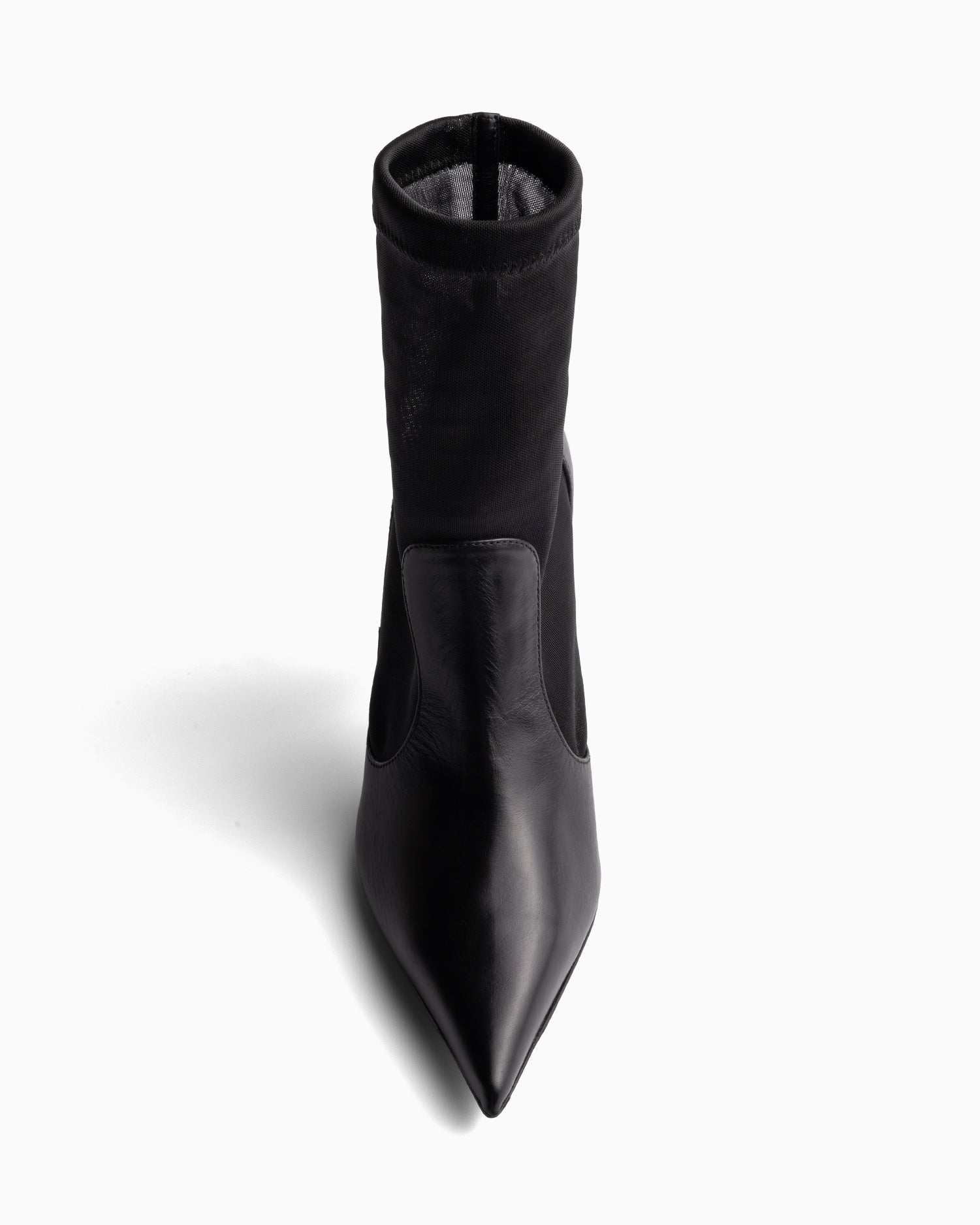 Anna Boot 95 Black Leather - HOUSE OF ATANA