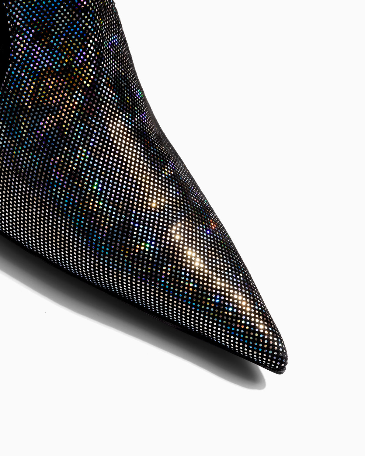 Anna Boot 95 Disco Suede Black - HOUSE OF ATANA