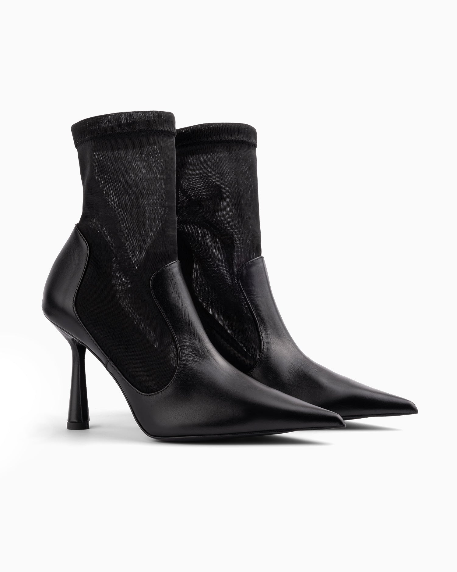 Anna Boot 95 Black Leather - HOUSE OF ATANA