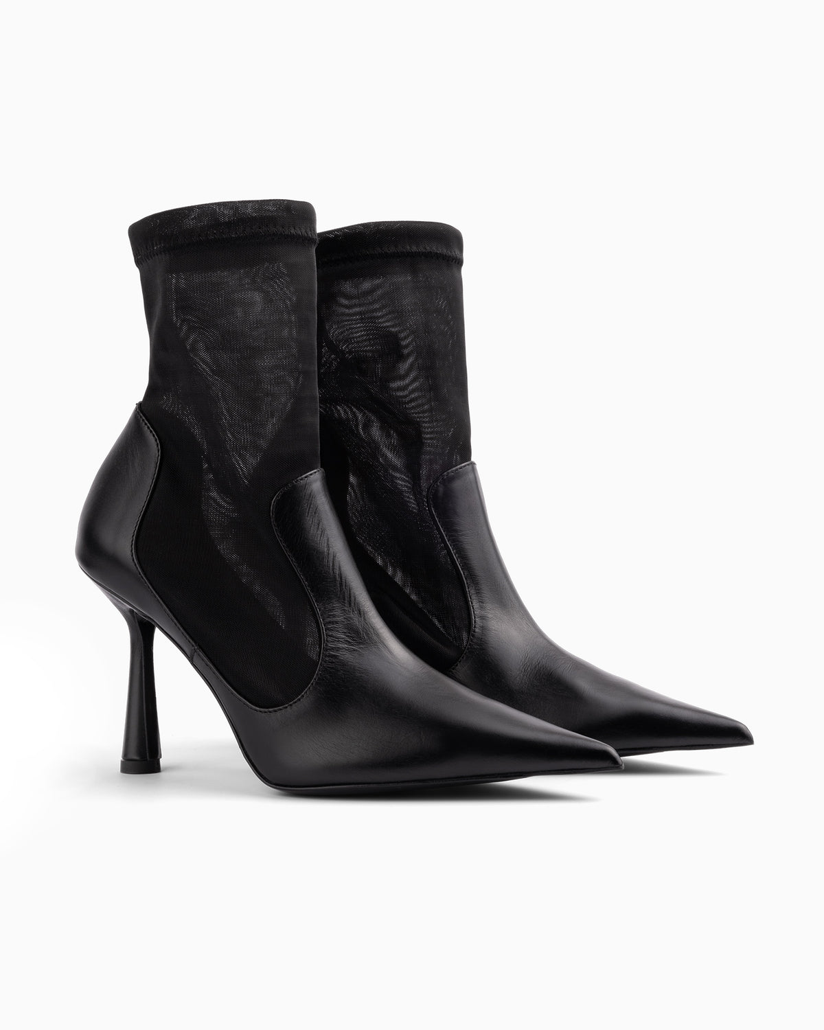 Anna Boot 95 Black Leather - HOUSE OF ATANA