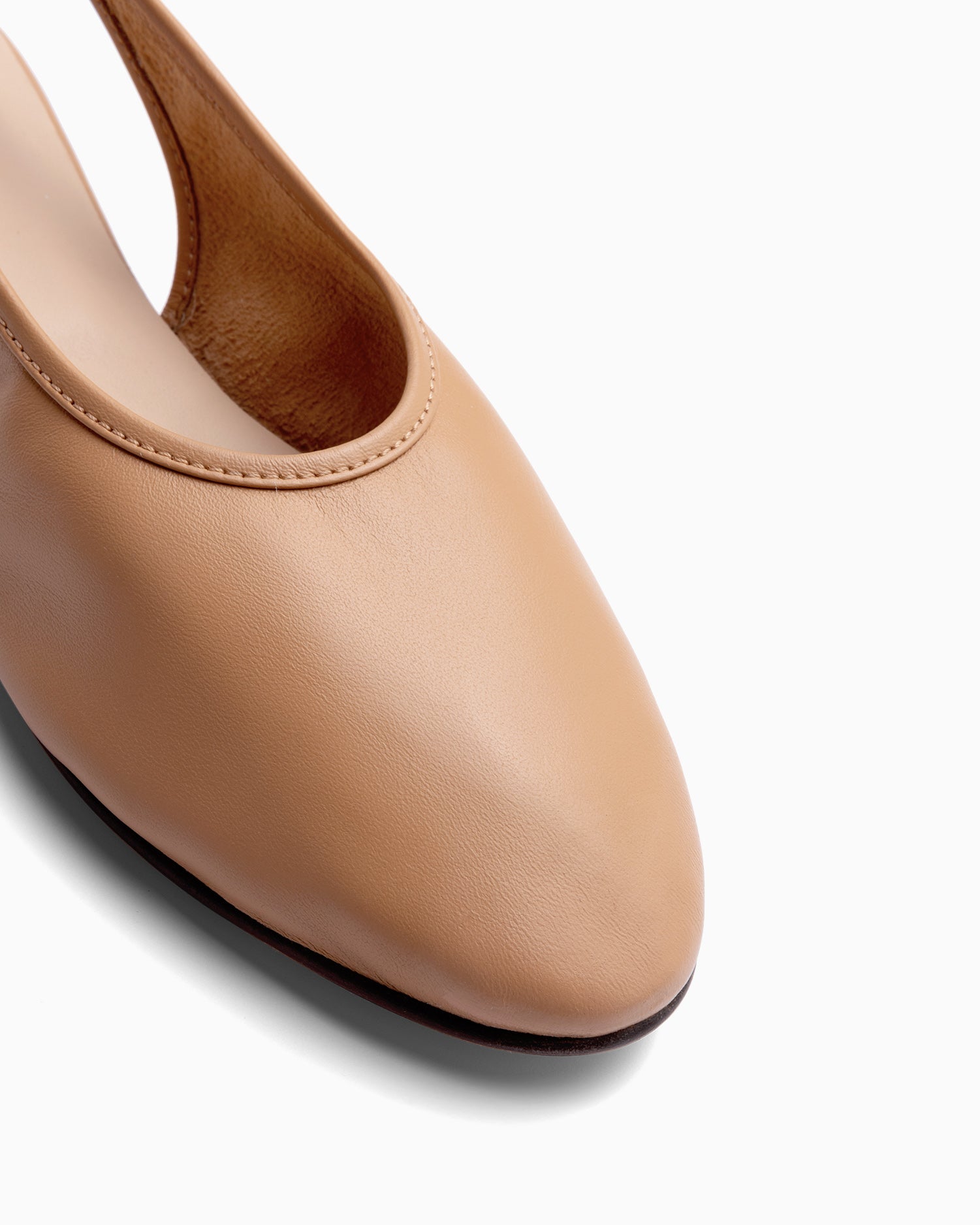 Ballerina Sling Tan - HOUSE OF ATANA