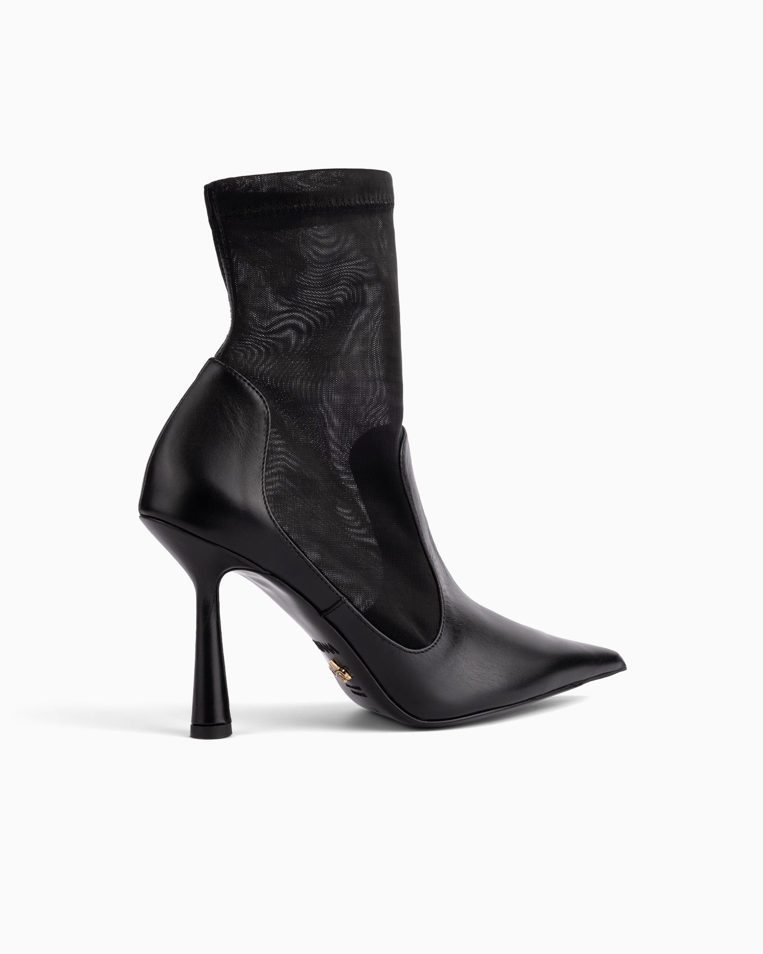 Anna Boot 95 Black Leather - HOUSE OF ATANA