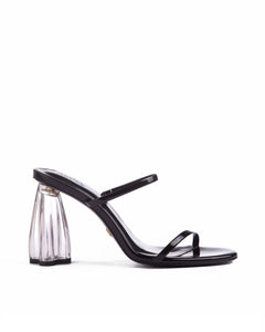Fiorellini Glass Heel 95 Black Patent