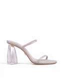 Fiorellini Glass Heel 95 Disco Suede