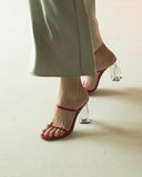 Fiorellini Glass Heel 95 Red Patent
