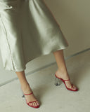 Fiorellini Glass Heel 95 Red Patent