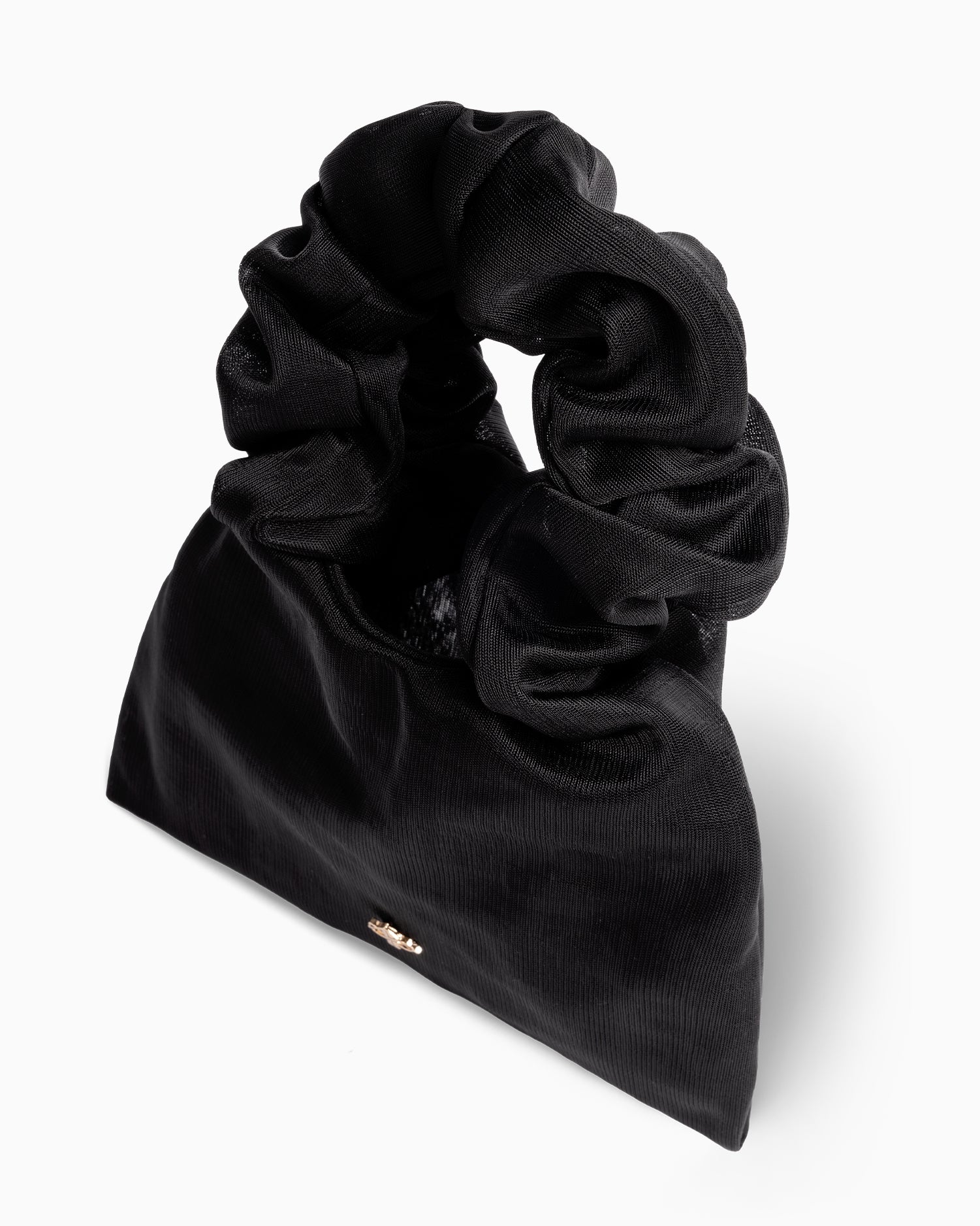 HOUSE OF ATANA Mini Rouche Bag Black