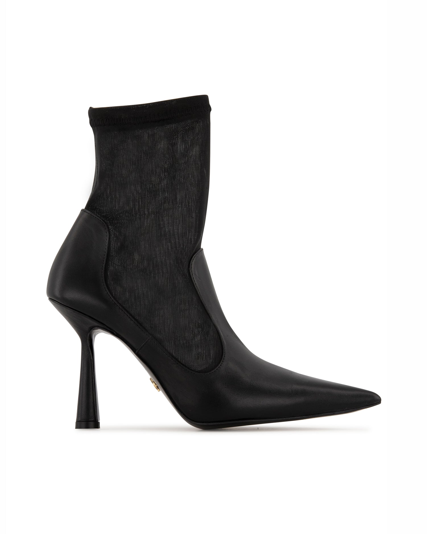 Anna Boot 95 Black Leather - HOUSE OF ATANA