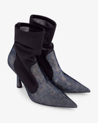 Anna Boot 95 Disco Suede Black - HOUSE OF ATANA