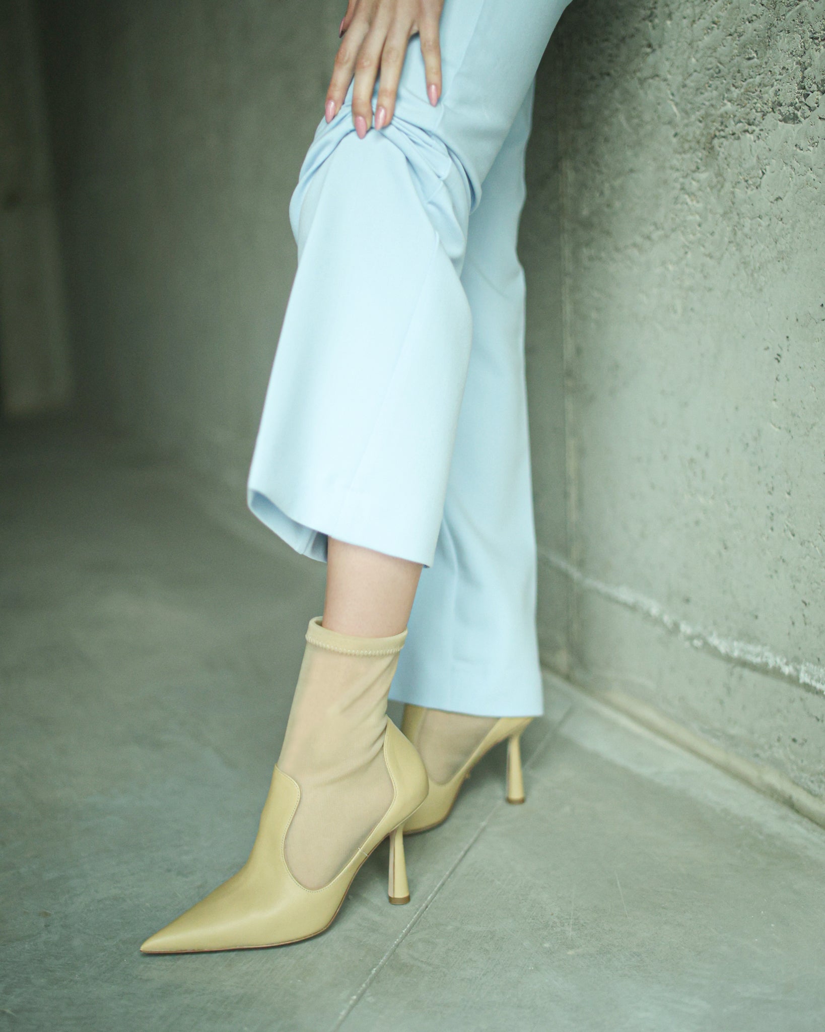 Anna Boot 95 Wheat Leather - HOUSE OF ATANA