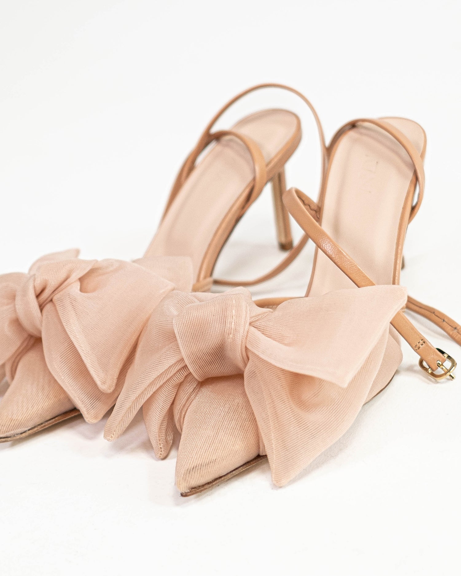 Bow Slipper 75 Tan - HOUSE OF ATANA