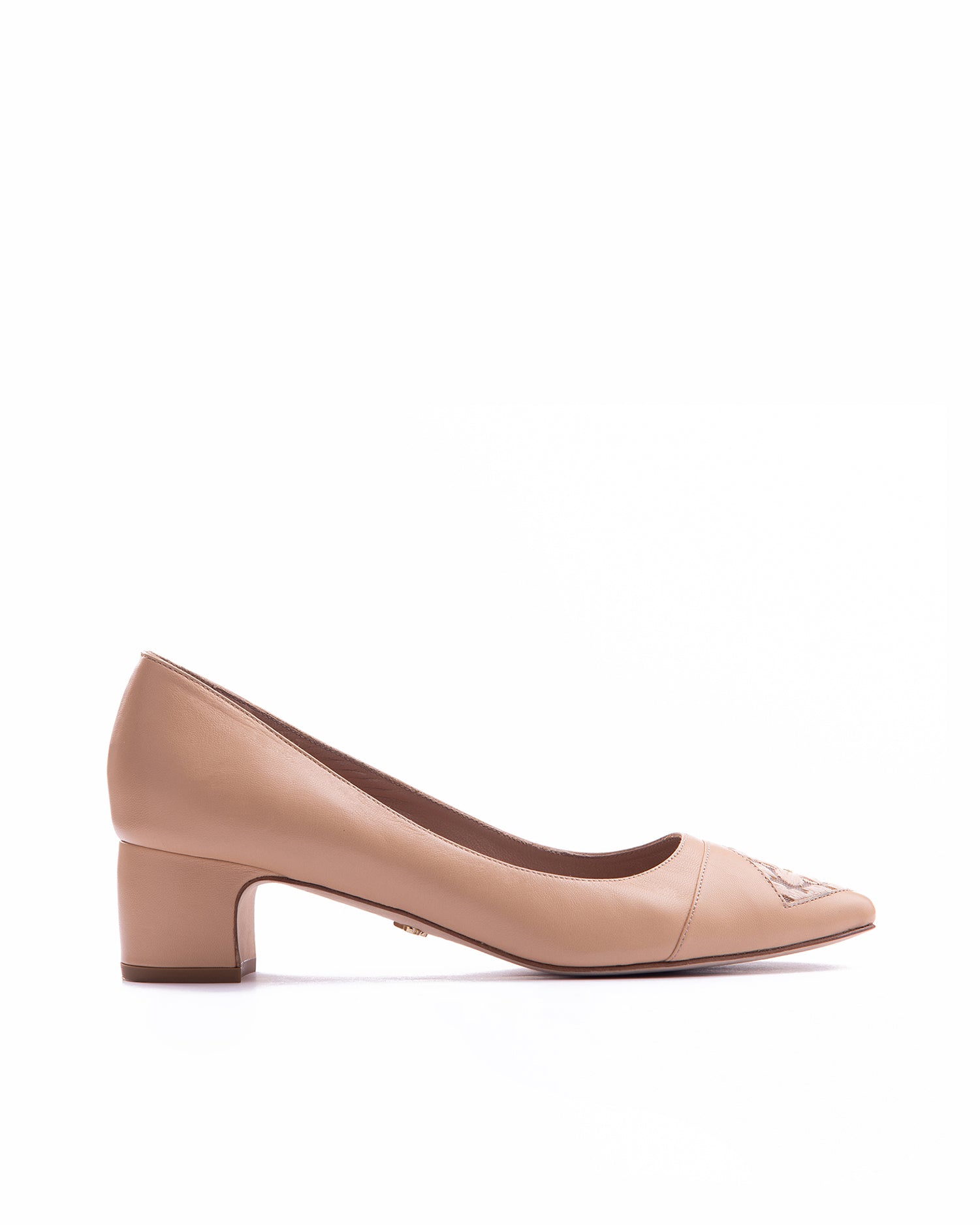 Fiorellini Pump Leather 45 Blanched Almond - HOUSE OF ATANA