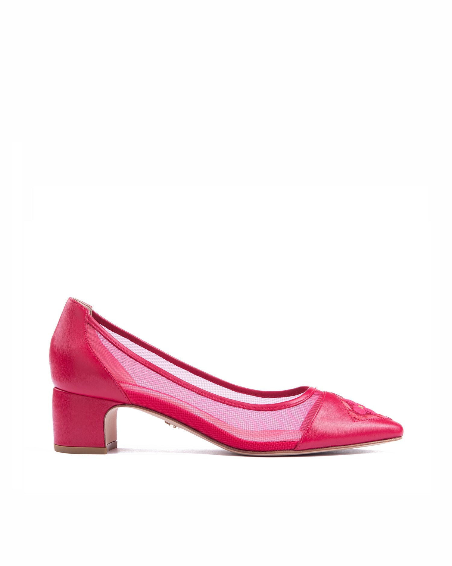 Fiorellini Pump Mesh 45 Deep Pink - HOUSE OF ATANA