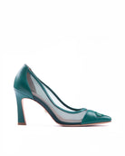 Fiorellini Pump Mesh 85 Dark Green - HOUSE OF ATANA