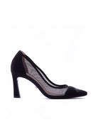 Pearls Pump Mesh 85 Black - HOUSE OF ATANA