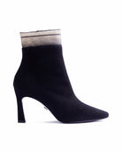 Sock Boot 85 Black Suede - HOUSE OF ATANA