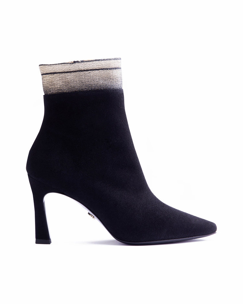 Sock Boot 85 Black Suede - HOUSE OF ATANA