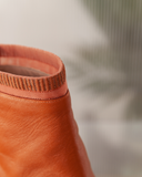 Embroidered Sock Boot 55 Sienna Leather